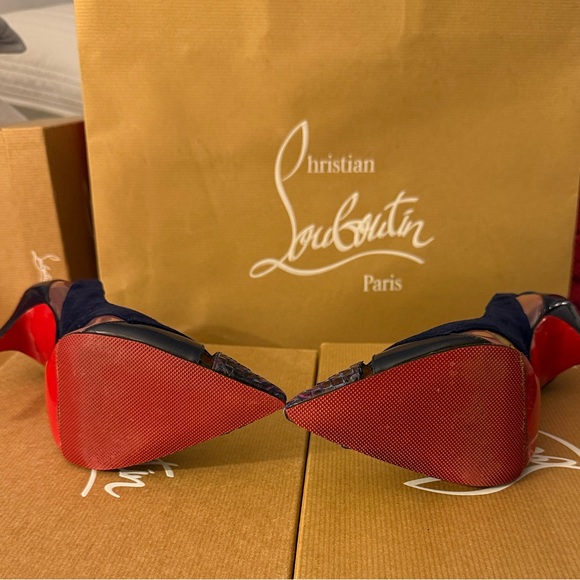 Christian Louboutin Galata 120 watersnake / version Eclipse - Picture 11 of 17